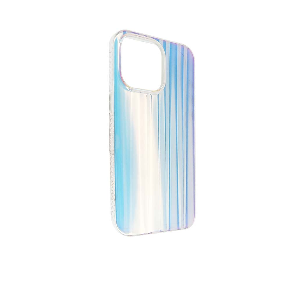Estuche el rey cosmos iphone 15 pro tornasol lineas color multicolor - TOP MOVIL