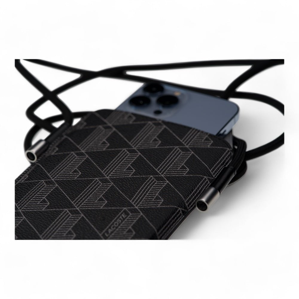 Estuche lacoste skin bolsa universal color negro - TOP MOVIL