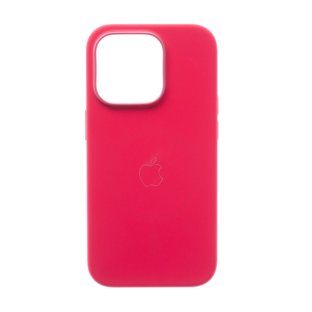 Estuche magsafe el rey silicon case magsafe apple iphone 14 color rojo - TOP MOVIL