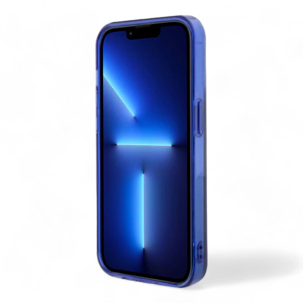 Estuche mercedes - benz magsafe iphone 15 pro pc/tpu blue double layer mafsafe compatible case star pattern color azul - TOP MOVIL