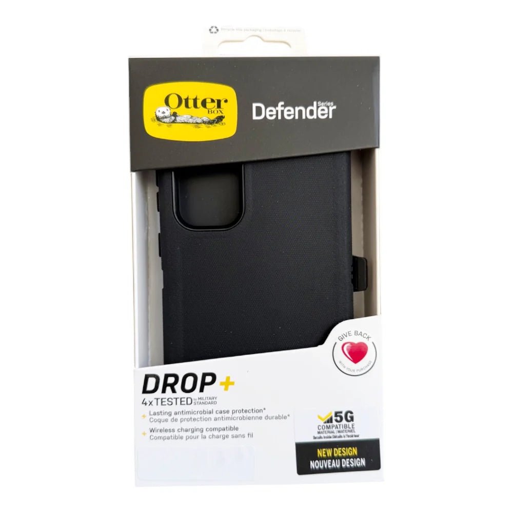 Estuche otterbox defender con clip color negro modelo samsung a51 - TOP MOVIL