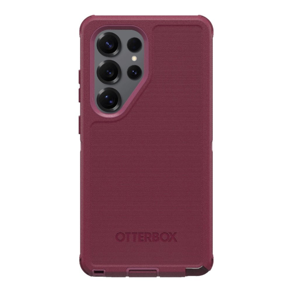 Estuche otterbox defender con magsafe y clip color corinto modelo samsung 24 ultra - TOP MOVIL