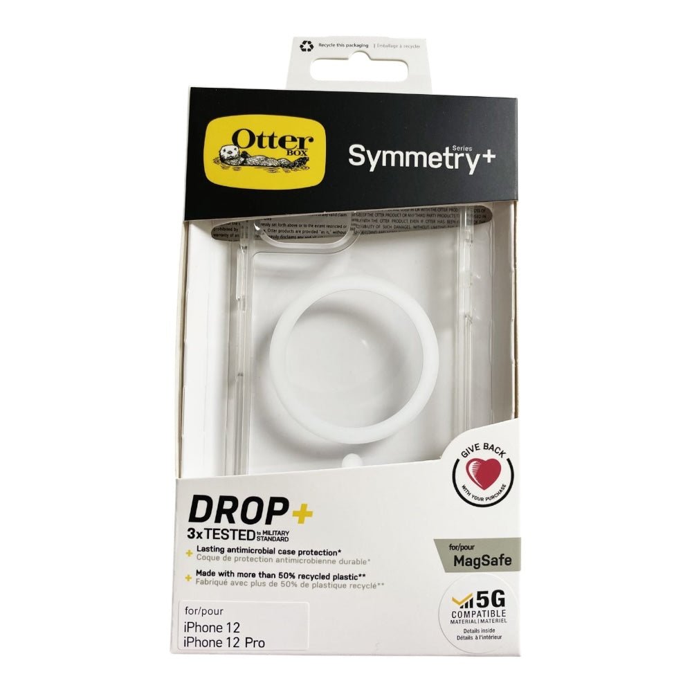 Estuche Otterbox symmetry con magsafe iphone 12 color transparente - TOP MOVIL