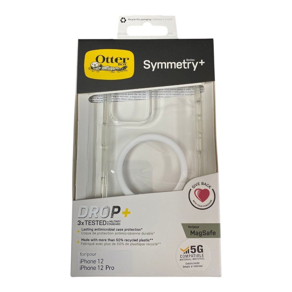 Estuche otterbox symmetry iphone 12 pro magsafe color transparente - TOP MOVIL