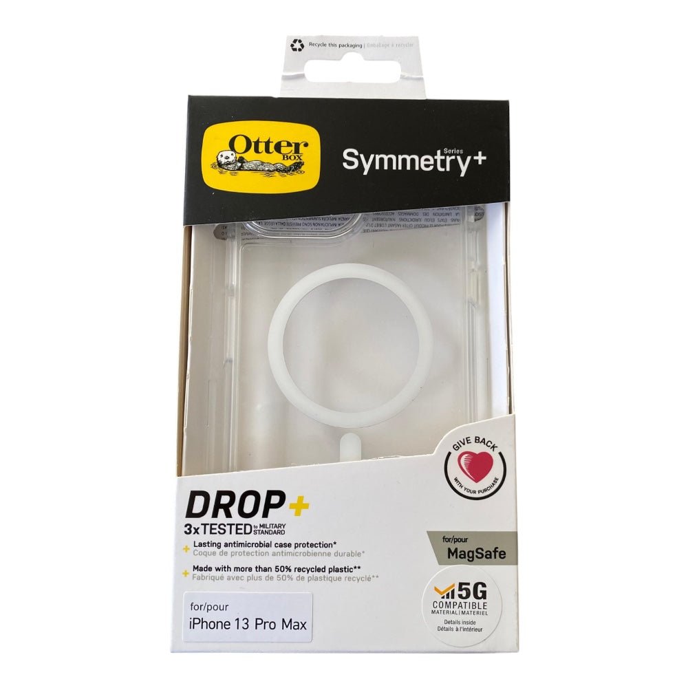 Estuche otterbox symmetry iphone 13 pro max magsafe color transparente - TOP MOVIL
