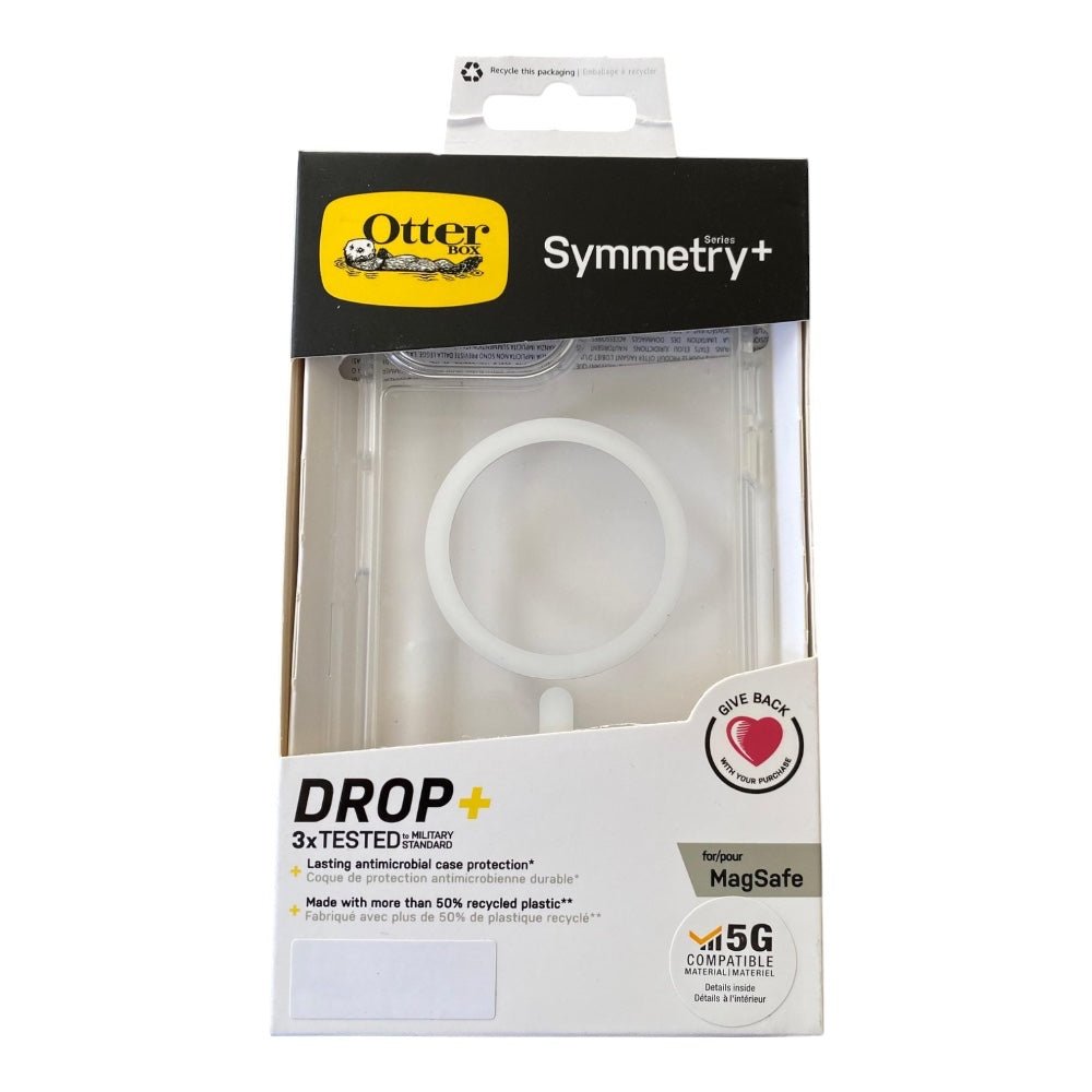 Estuche otterbox symmetry iphone 14 magsafe color transparente - TOP MOVIL