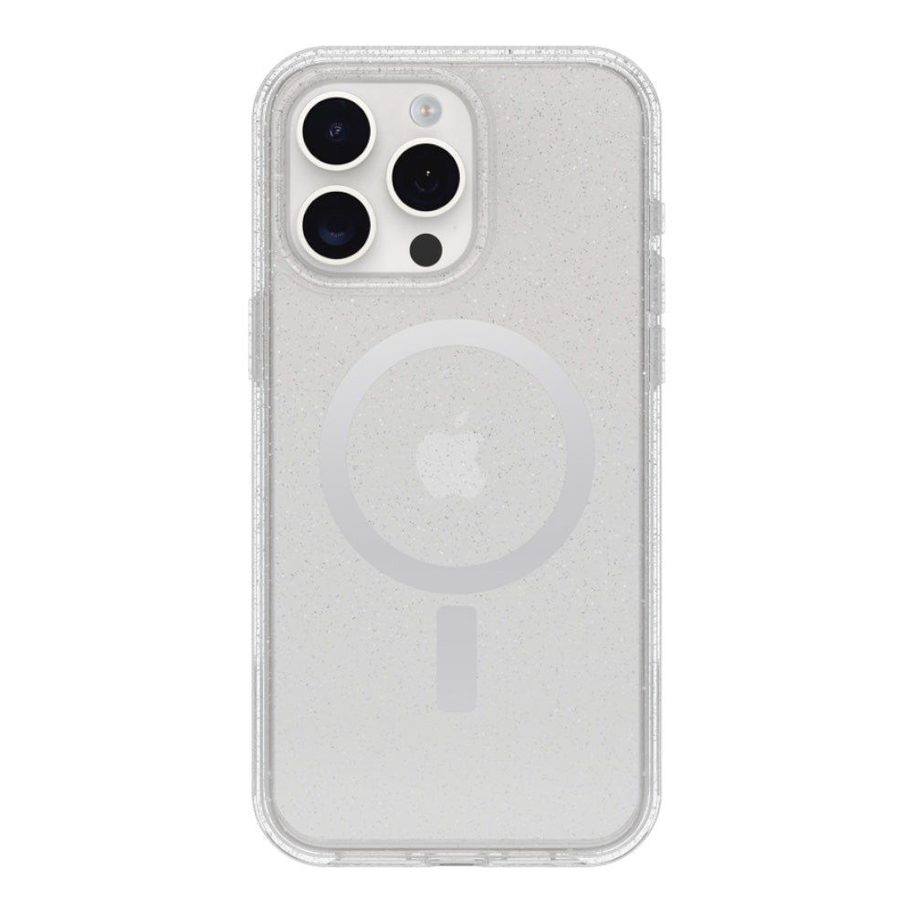 Estuche otterbox symmetry iphone 15 pro max magsafe color glitter color transparente - TOP MOVIL
