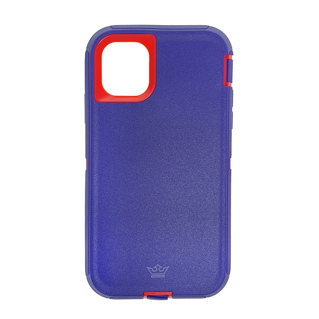Estuche proteccion el rey defender apple iphone 11 pro color morado - TOP MOVIL