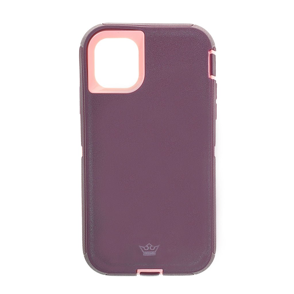 Estuche proteccion el rey defender apple iphone 11 pro color rojo - TOP MOVIL