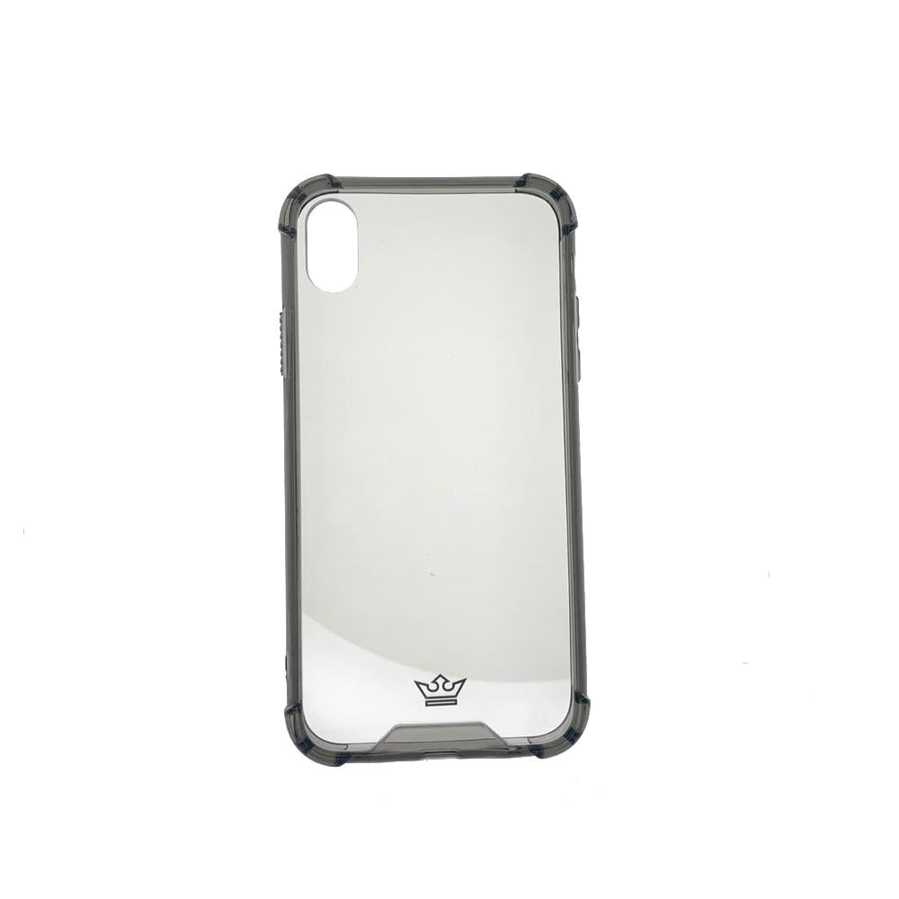 Estuche proteccion el rey hard case apple iphone xr color gris - TOP MOVIL