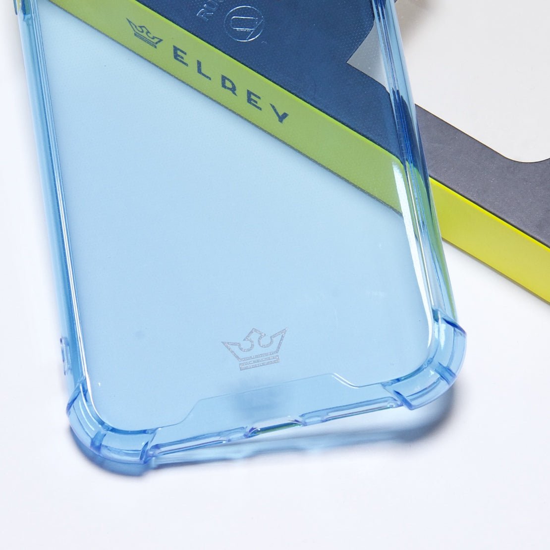 Estuche proteccion el rey hard case flexible reforzado apple iphone 11 pro color celeste - TOP MOVIL