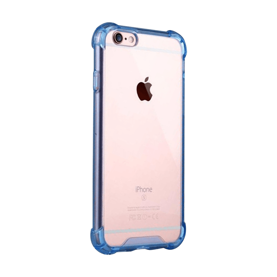Estuche proteccion el rey hard case reforzado apple iphone 6 plus color azul - TOP MOVIL