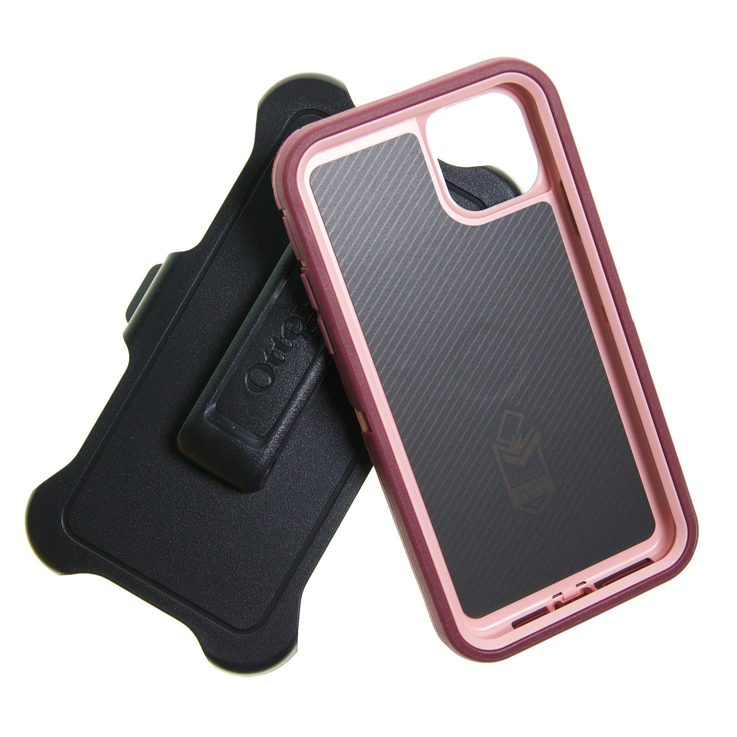 Estuche proteccion otterbox defender apple iphone 11 pro color rojo / rosado - TOP MOVIL