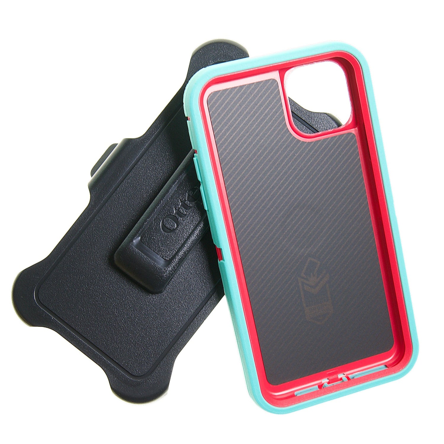 Estuche proteccion otterbox defender apple iphone 11 pro color turquesa / rosado - TOP MOVIL