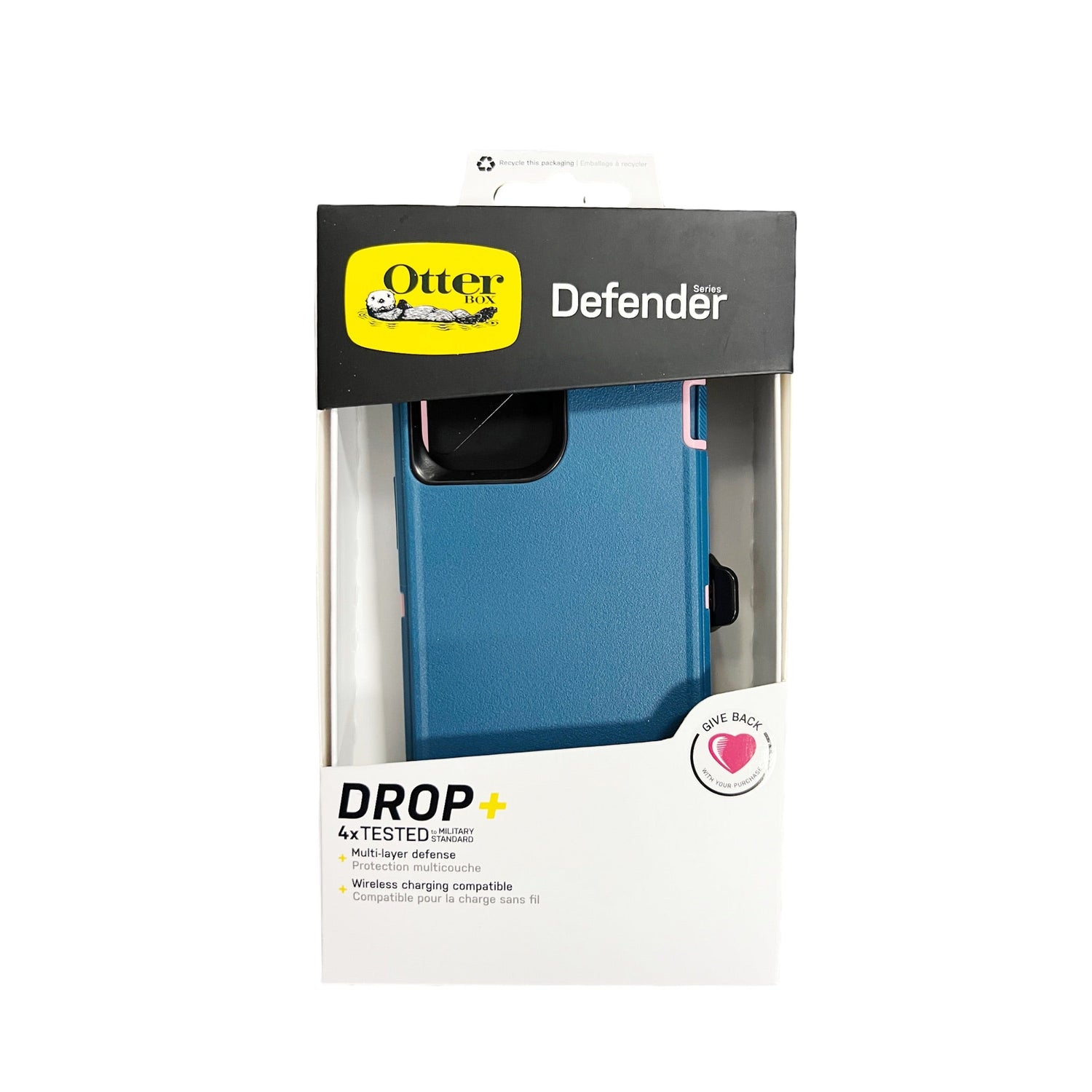 Estuche proteccion otterbox defender apple iphone 13 color turquesa / rosado - TOP MOVIL