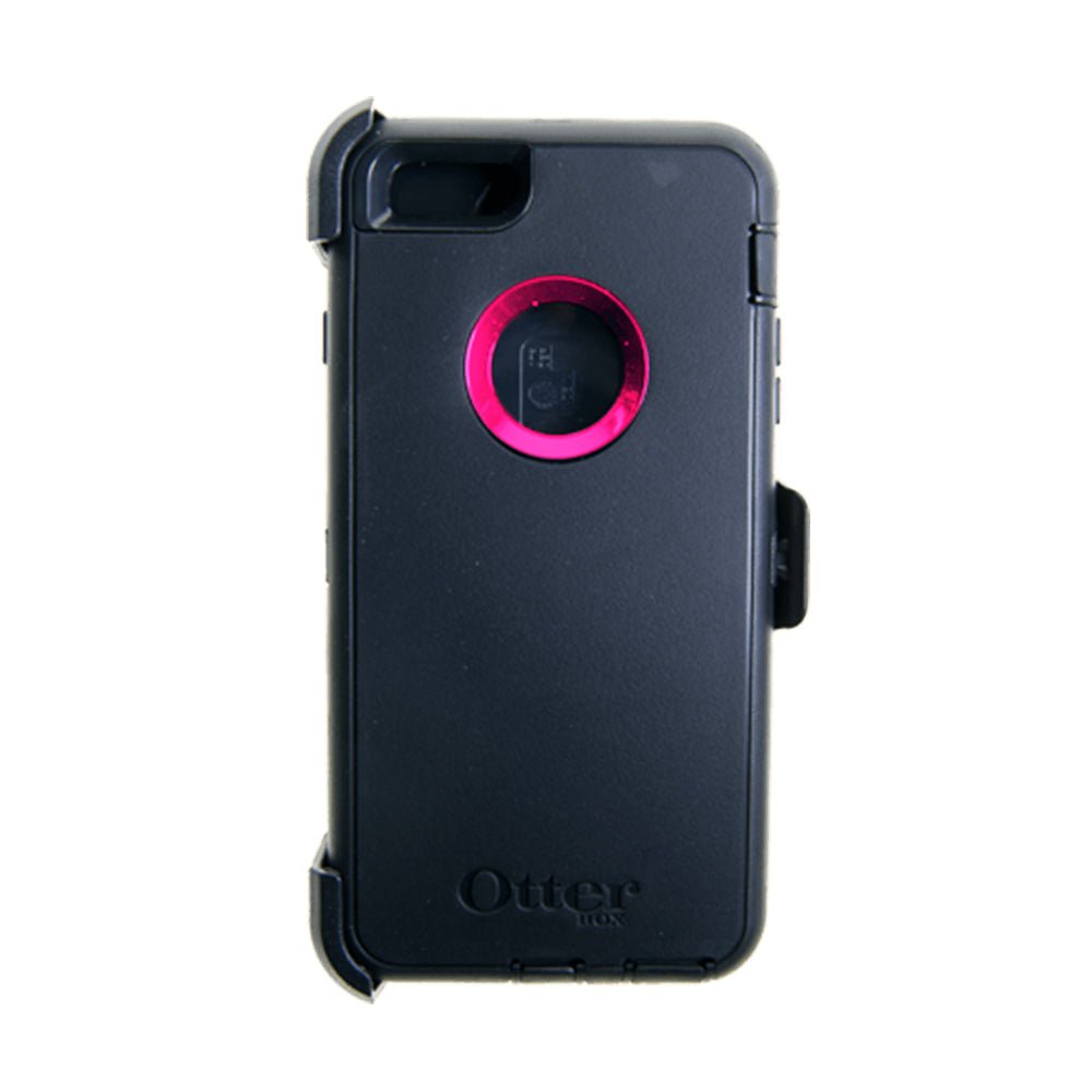 Estuche proteccion otterbox defender apple iphone 6 plus color negro / rosado - TOP MOVIL