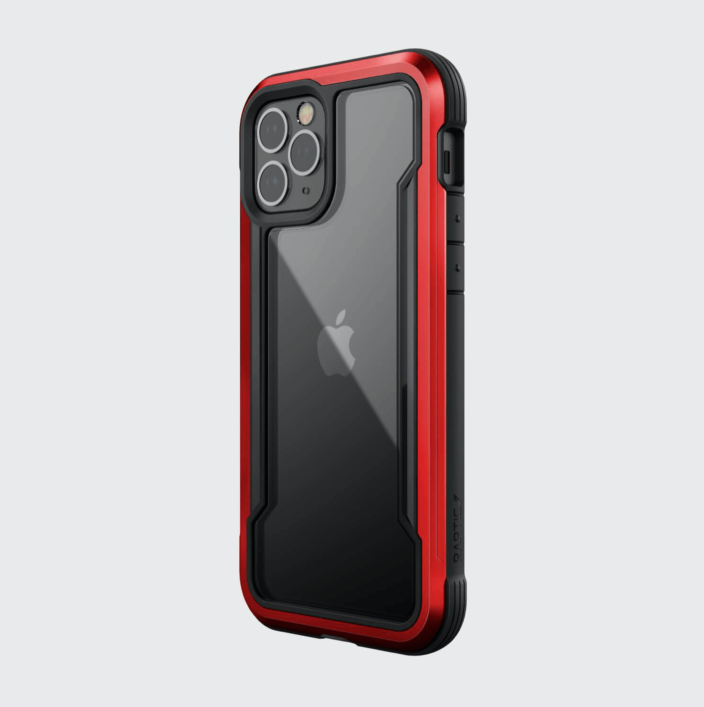 Estuche proteccion xdoria raptic shield apple iphone 12 mini color rojo - TOP MOVIL