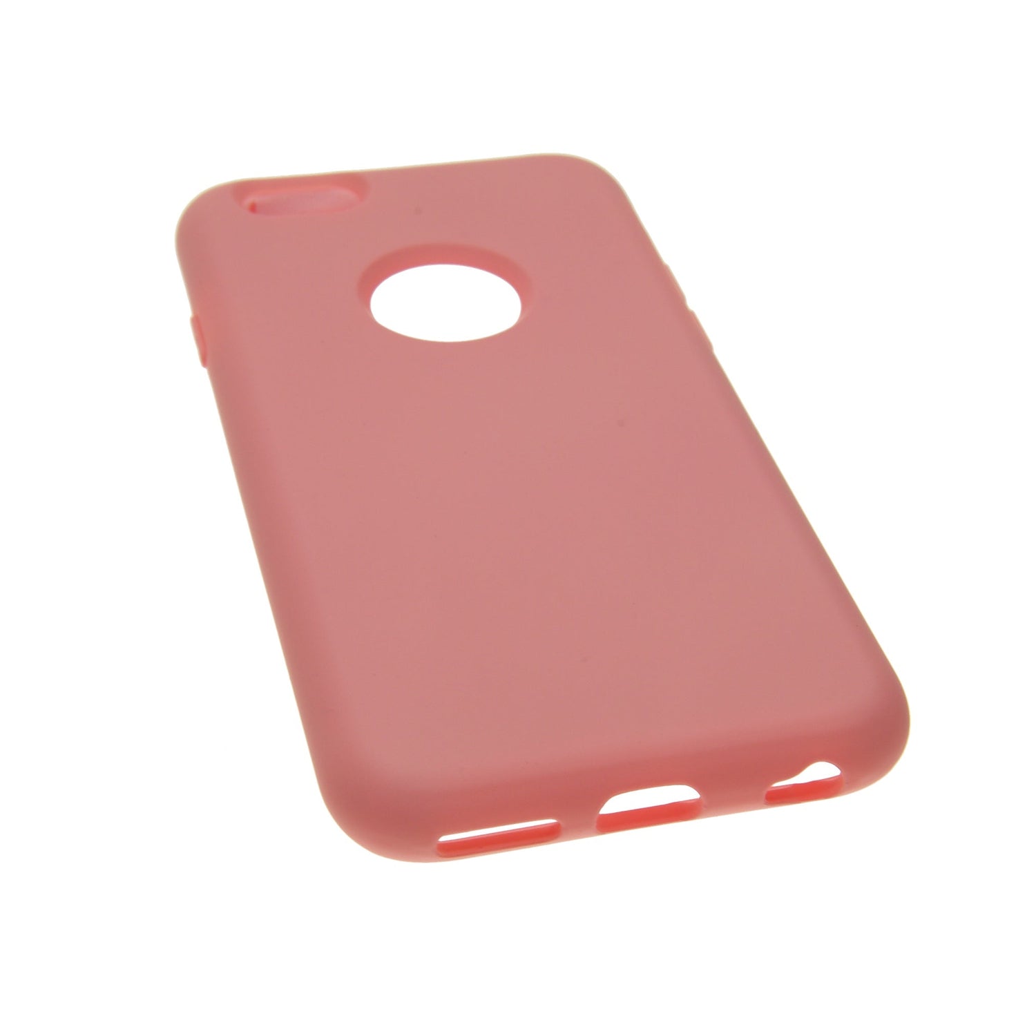 estuche silicon el rey silicon apple iphone 6 plus color rosado - TOP MOVIL