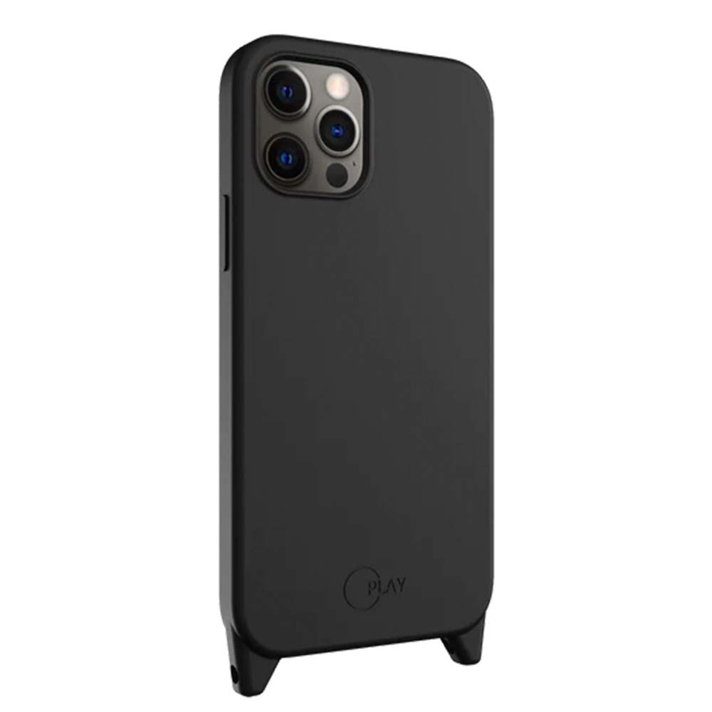 Estuche switcheasy play iphone 12 pro max con strap color negro - TOP MOVIL