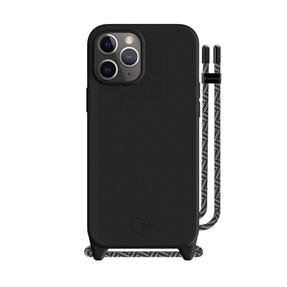 Estuche switcheasy play iphone 12 pro max con strap color negro - TOP MOVIL