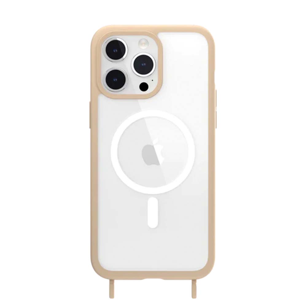 Estuche switcheasy roam iphone 15 pro m + strap color rosado - TOP MOVIL