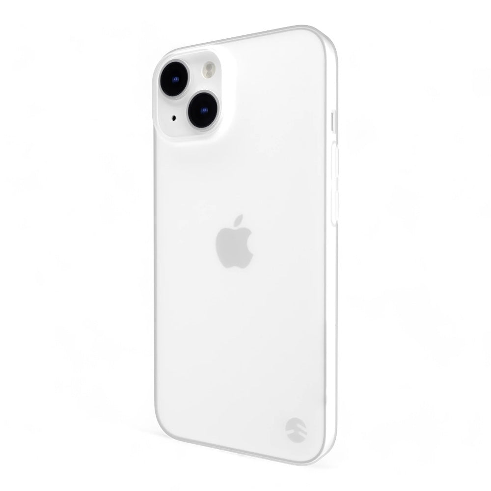 Estuche switcheasy skin iphone 14 0.35 color transparente/blanco - TOP MOVIL