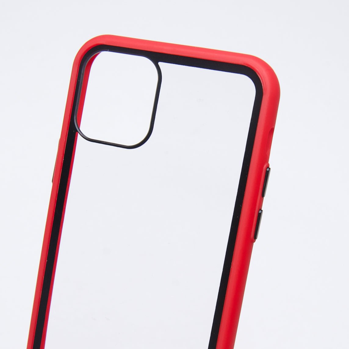 Estuche transparente el rey apple iphone 11 pro color rojo / transparente - TOP MOVIL
