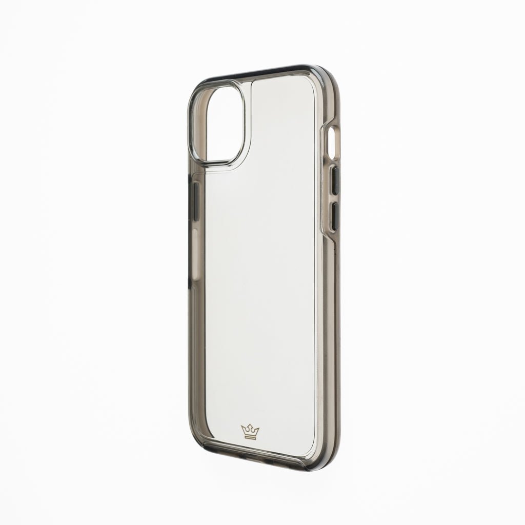 Estuche transparente el rey symmetry apple iphone 14 plus color gris / transparente - TOP MOVIL
