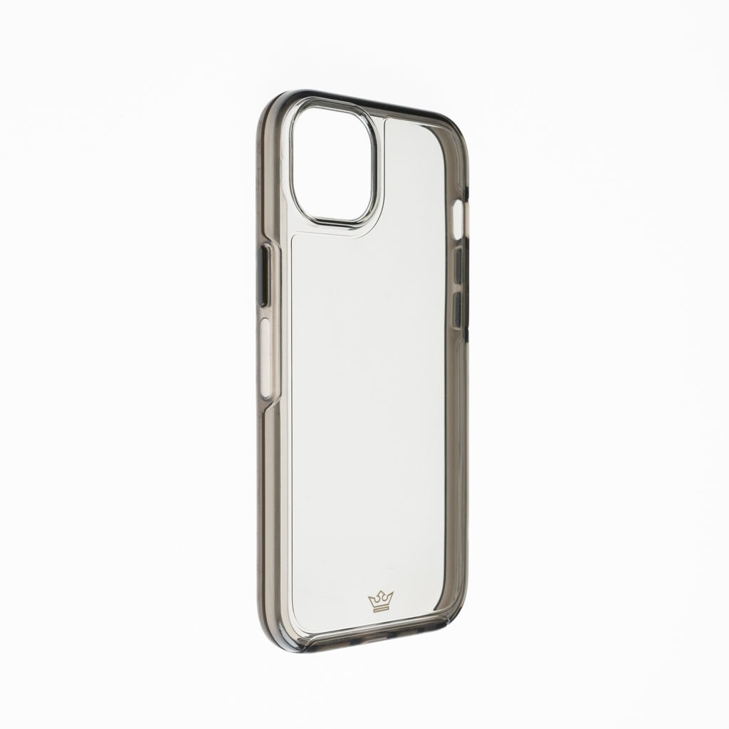 Estuche transparente el rey symmetry apple iphone 14 plus color gris / transparente - TOP MOVIL
