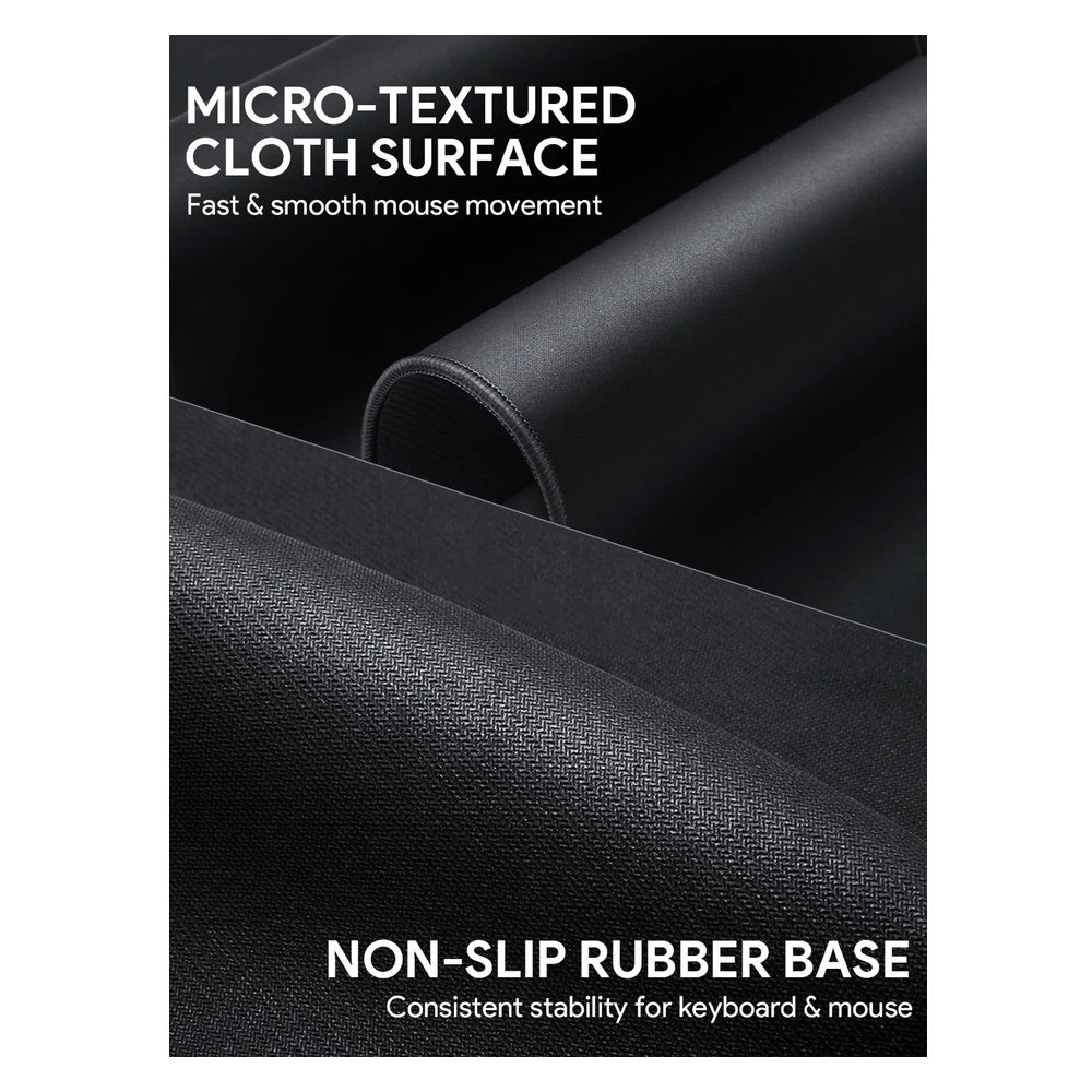 Gadget aukey gaming xl mouse pad 47.2 x 23.6 x 0.12in color negro - TOP MOVIL