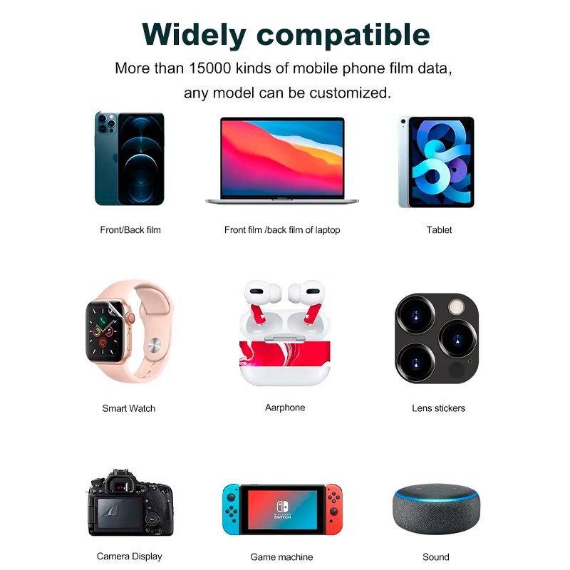 Herramienta Devia Maquina Intelligent Film Cutting Plotter With (Built - In Camera) Color Negro - TOP MOVIL