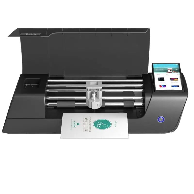 Herramienta Devia Maquina Intelligent Mini Film Cutting Plotter (Built - In App + Bluetooth) Color Negro - TOP MOVIL