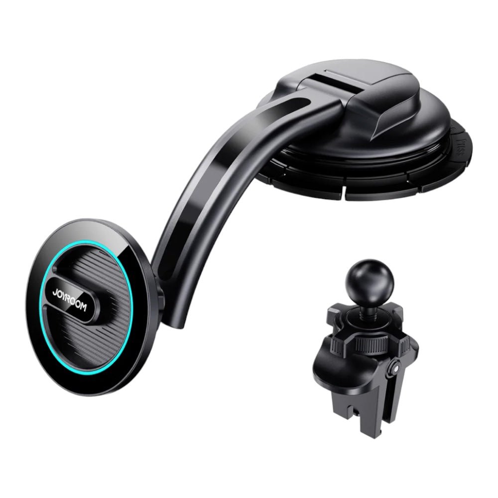 Holder joyroom magnetic car phone mount color negro modelo jr - zs366 - TOP MOVIL