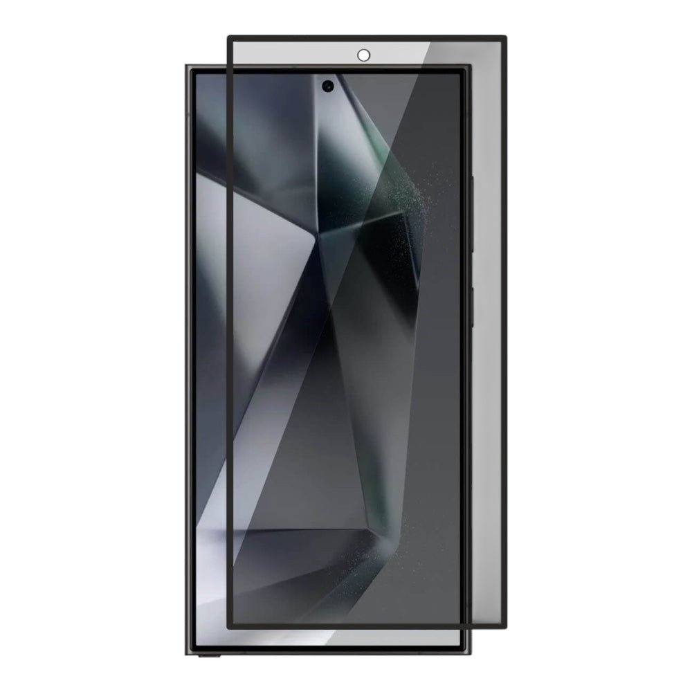 Protector de pantalla Joyroom vidrio templado 2.5D pantalla completa con borde reforzado modelo JR - MJS0545 color privacidad samsung s25 ultra - TOP MOVIL