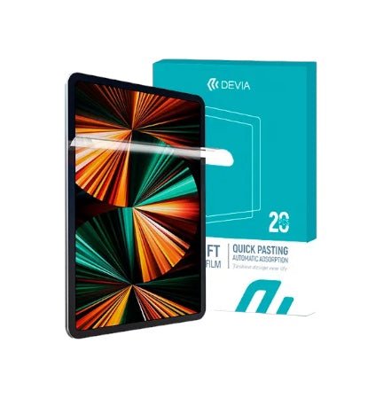 Protector pantalla devia film ipad pro 11 caja de (20pcs) compatible tamaño 9.7 - 11'' color transparente - TOP MOVIL