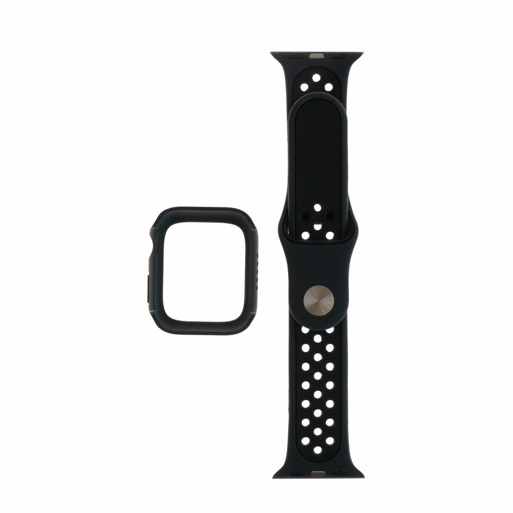 Pulseras generico pulsera nike + bumper negro / negro 42 mm - TOP MOVIL