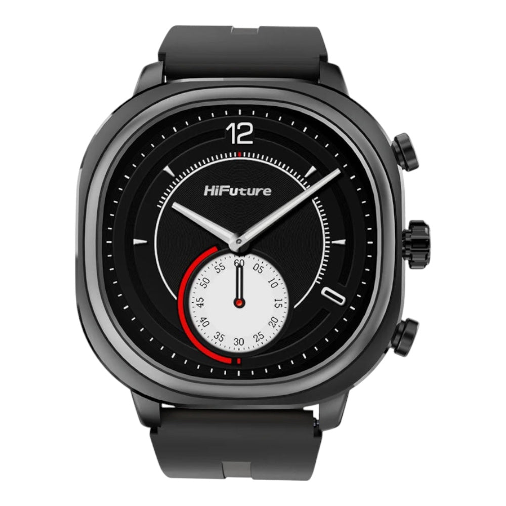 Smartwatch hifuture aix lite 1.43 inch de pantalla Amoled procesador dual core syntra AI con más de 100 modos de deportes banda de silicon - TOP MOVIL