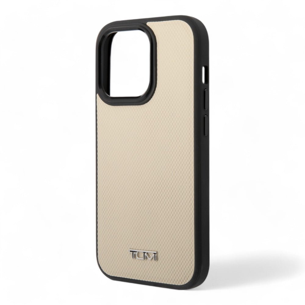 Tumi hc magsafe leather balistic pattern green iphone 14 pro max color verde - TOP MOVIL