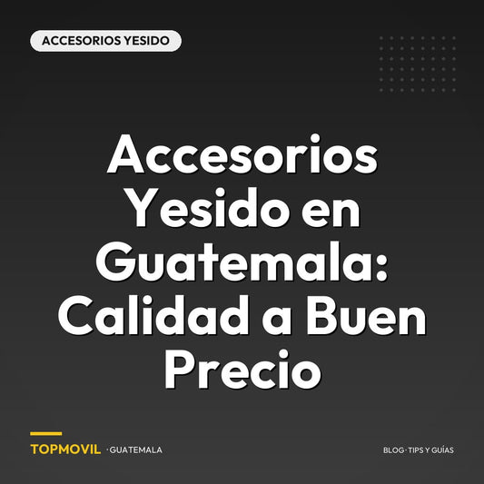 Accesorios Yesido en Guatemala: Calidad a Buen Precio