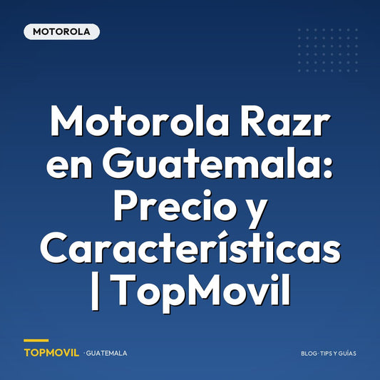 Motorola Razr en Guatemala: Precio y Características | TopMovil