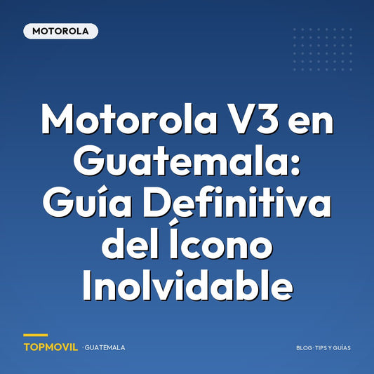 Motorola V3 en Guatemala: Guía definitiva del ícono inolvidable