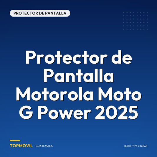 Protector de Pantalla Motorola Moto G Power 2025 en Guatemala