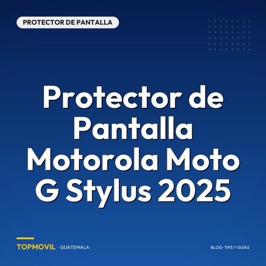 Protector de Pantalla Motorola Moto G Stylus 2025 en Guatemala