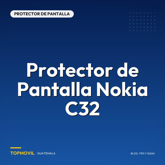 Protector de Pantalla Nokia C32 en Guatemala