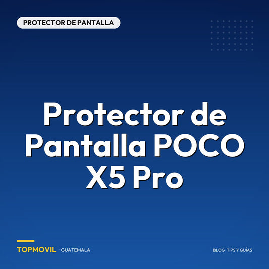 Protector de Pantalla POCO X5 Pro en Guatemala