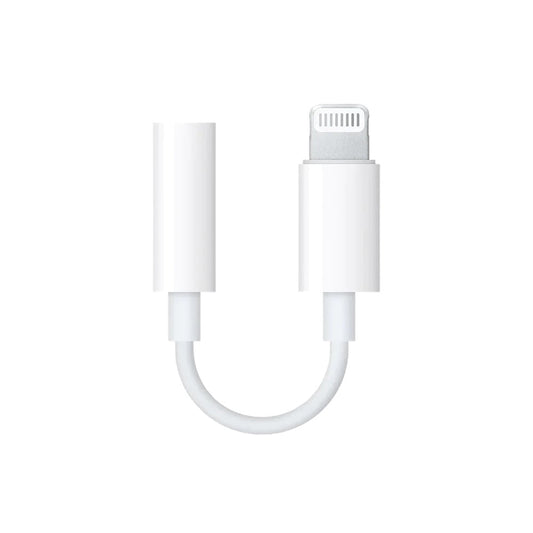 Adaptador Plug 3.5 Mm Blanco Apple | TOP MOVIL Guatemala