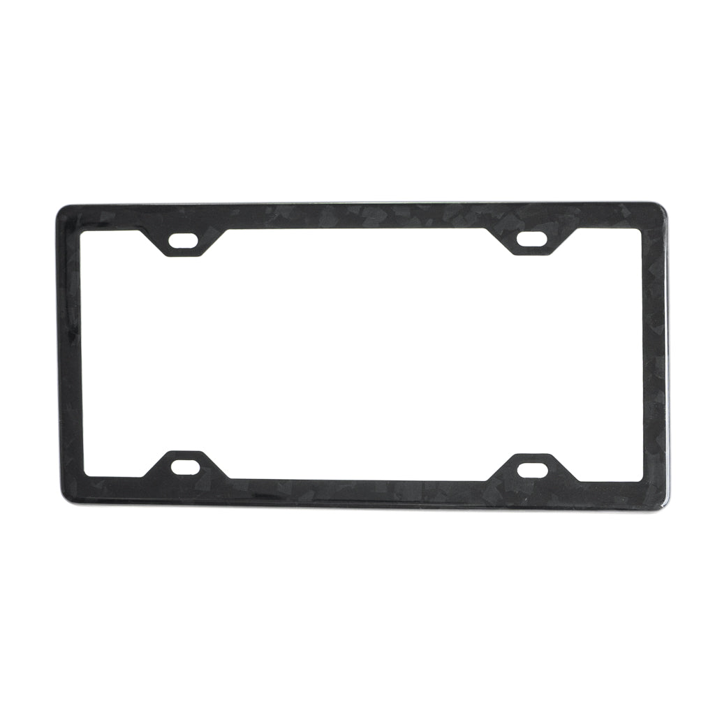 Accesorio el Rey Otro Porta Placa Trenzado Fibra Carbon | TOP MOVIL Guatemala