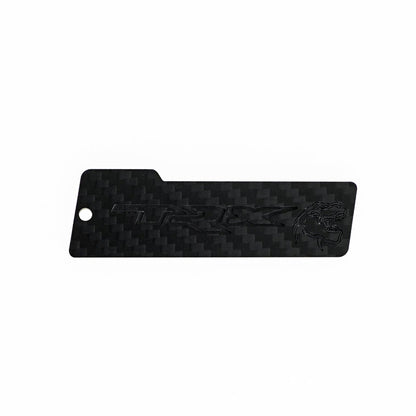 Accesorio el Rey Otro Llavero Trx Dino + Nombre Fibra Carbon | TOP MOVIL Guatemala