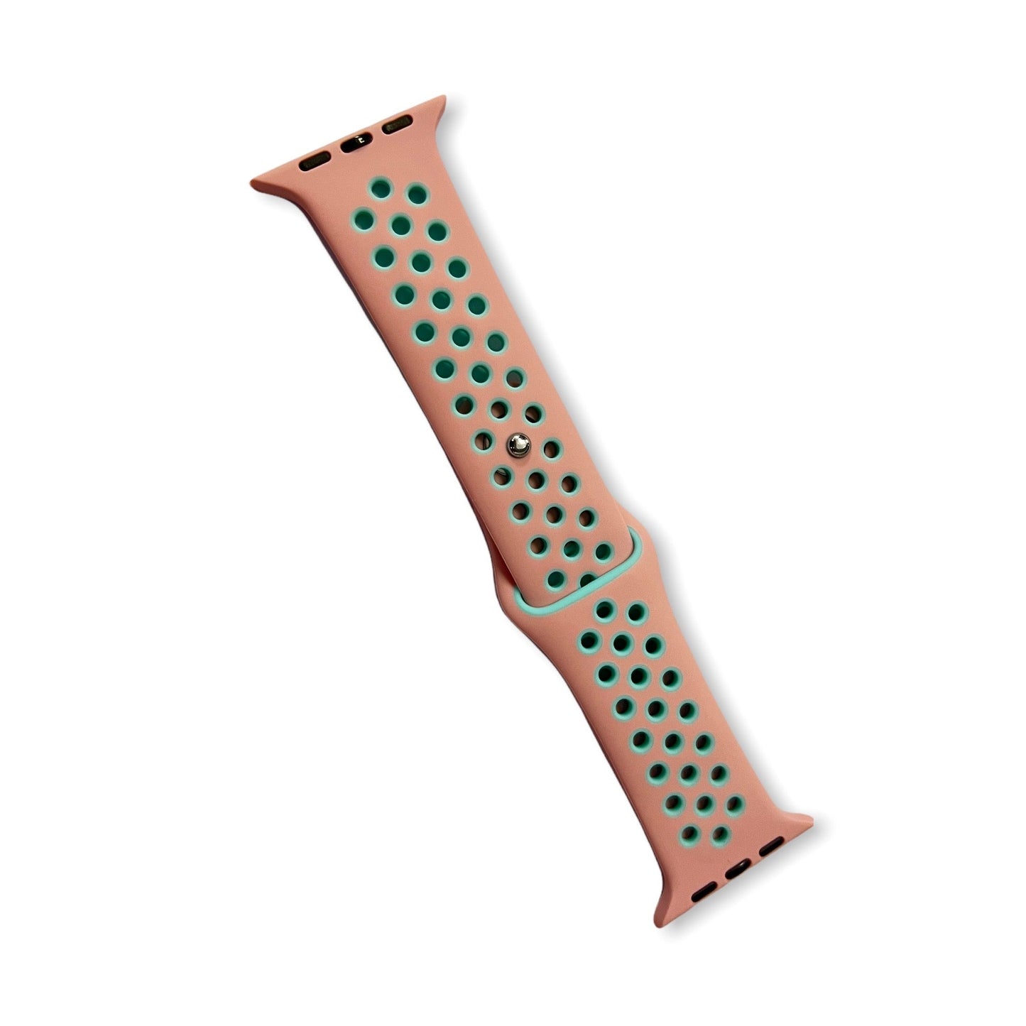 Accesorio el Rey Pulsera Nike Apple Watch 42 / 44 Mm Color Menta / Rosado | TOP MOVIL Guatemala