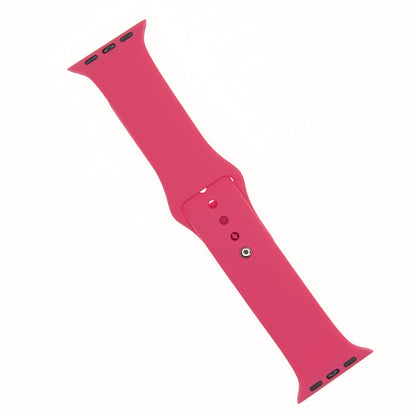 Accesorio el Rey Pulsera Silicon Apple Watch 42 / 44 Mm Color Rojo Suave | TOP MOVIL Guatemala